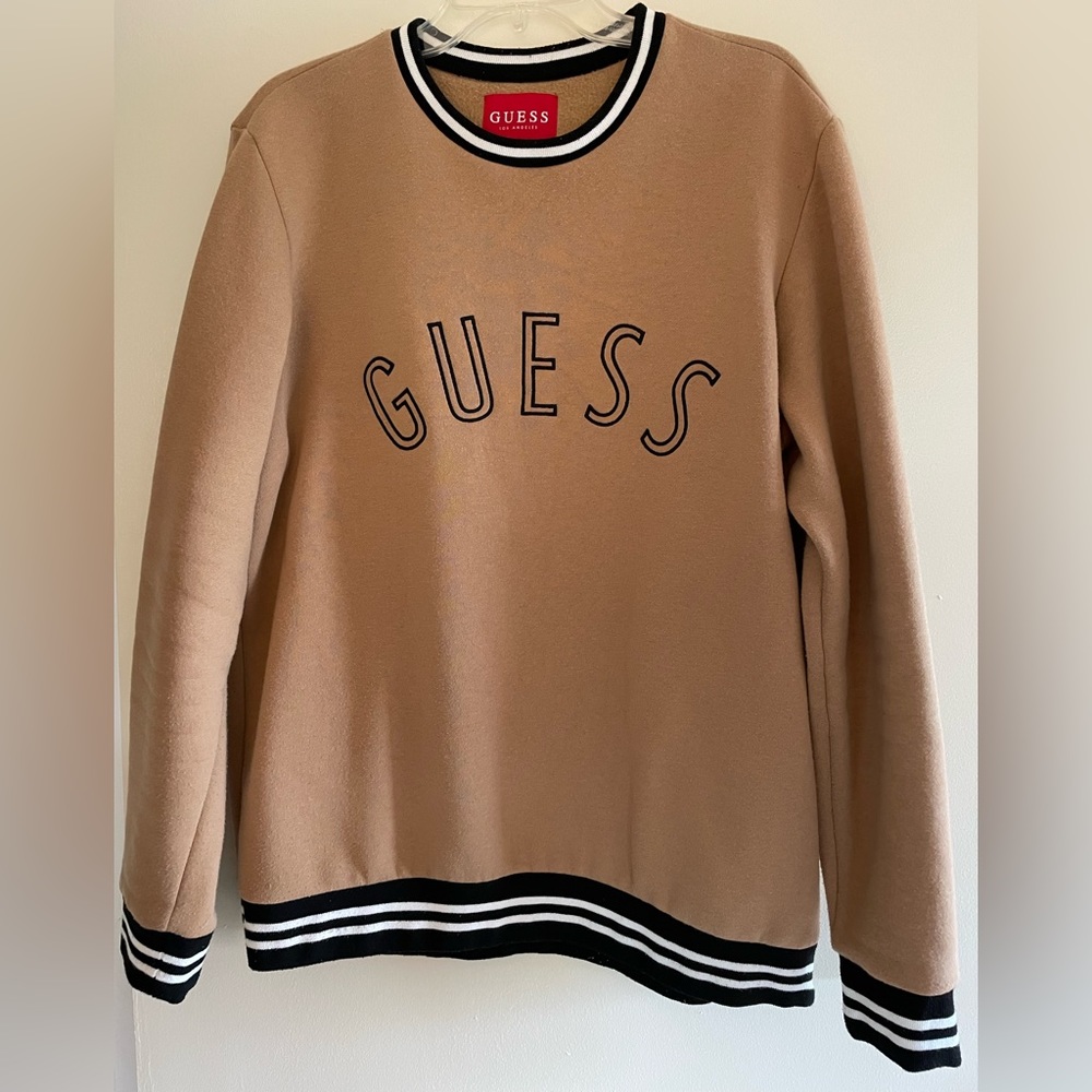 Guess Long Sleeve Fleece Sweater